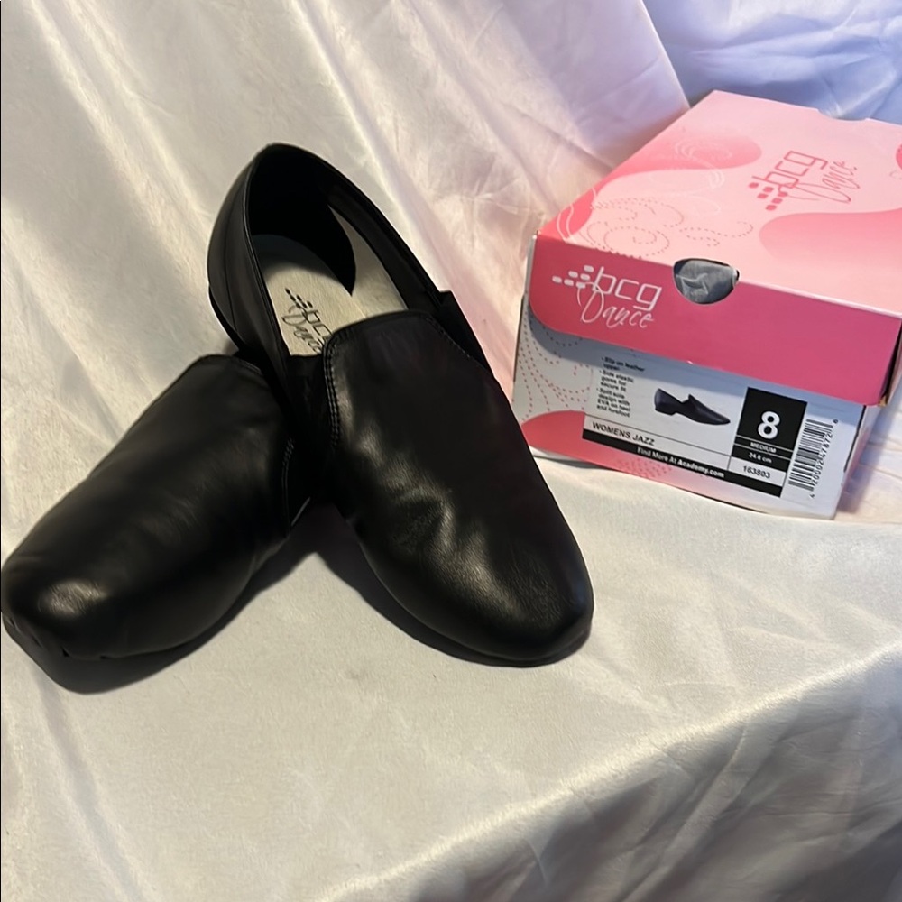 BCG Dance Black Slip-On Shoes